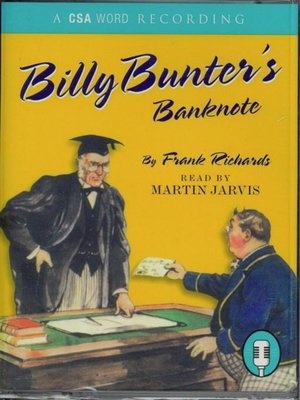cover image of Billy Bunter's Banknote
